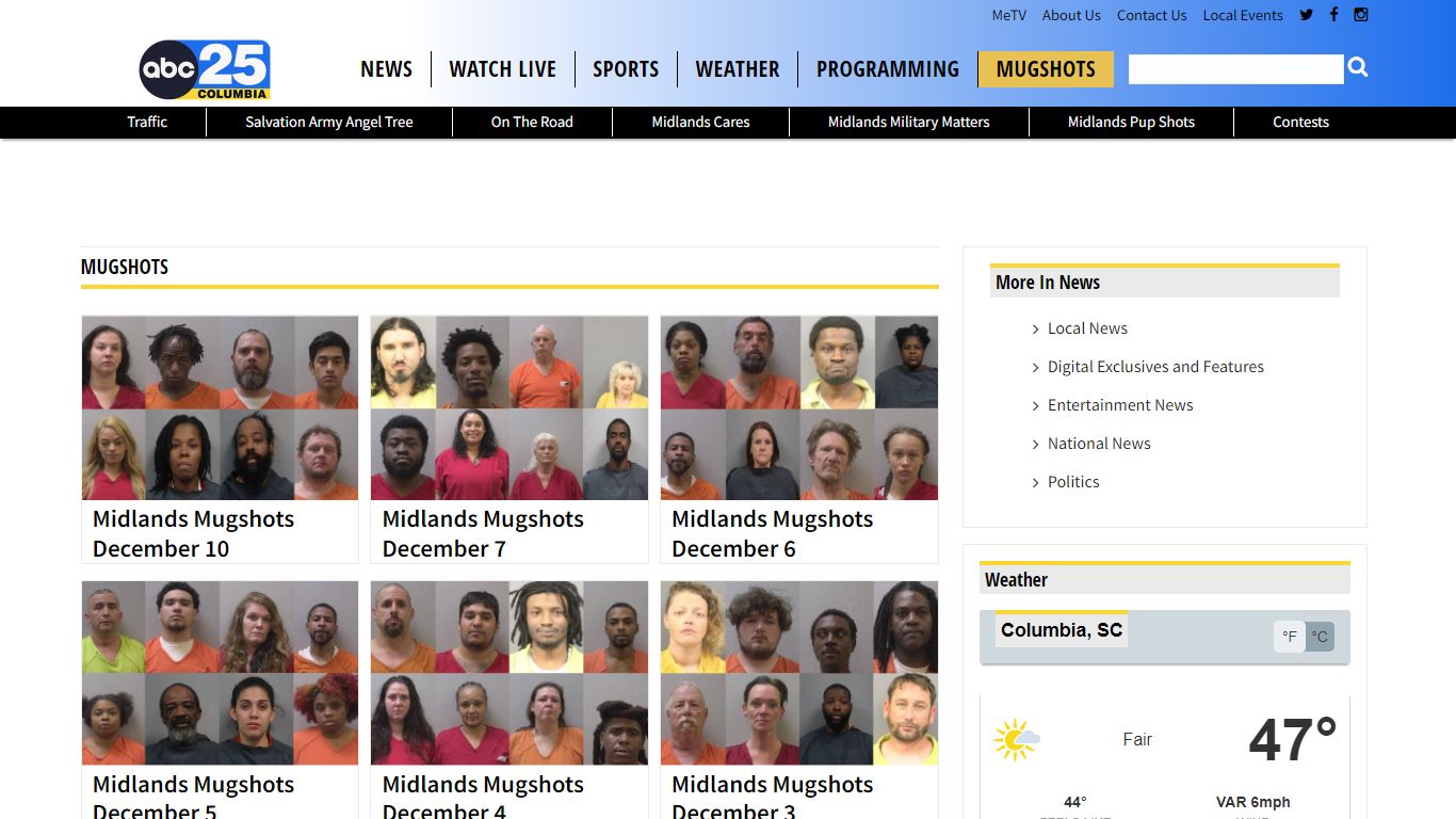 Mugshots - ABC Columbia